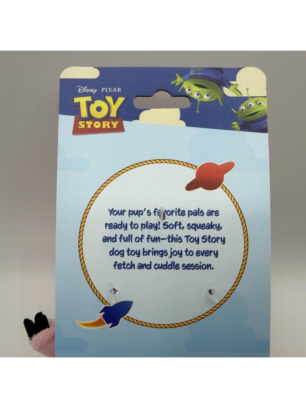 Dog Toy Squeaker Plush Disney Pixar Toy Story Hamm Soft Doll Squeaky NEW - Picture 6 of 10